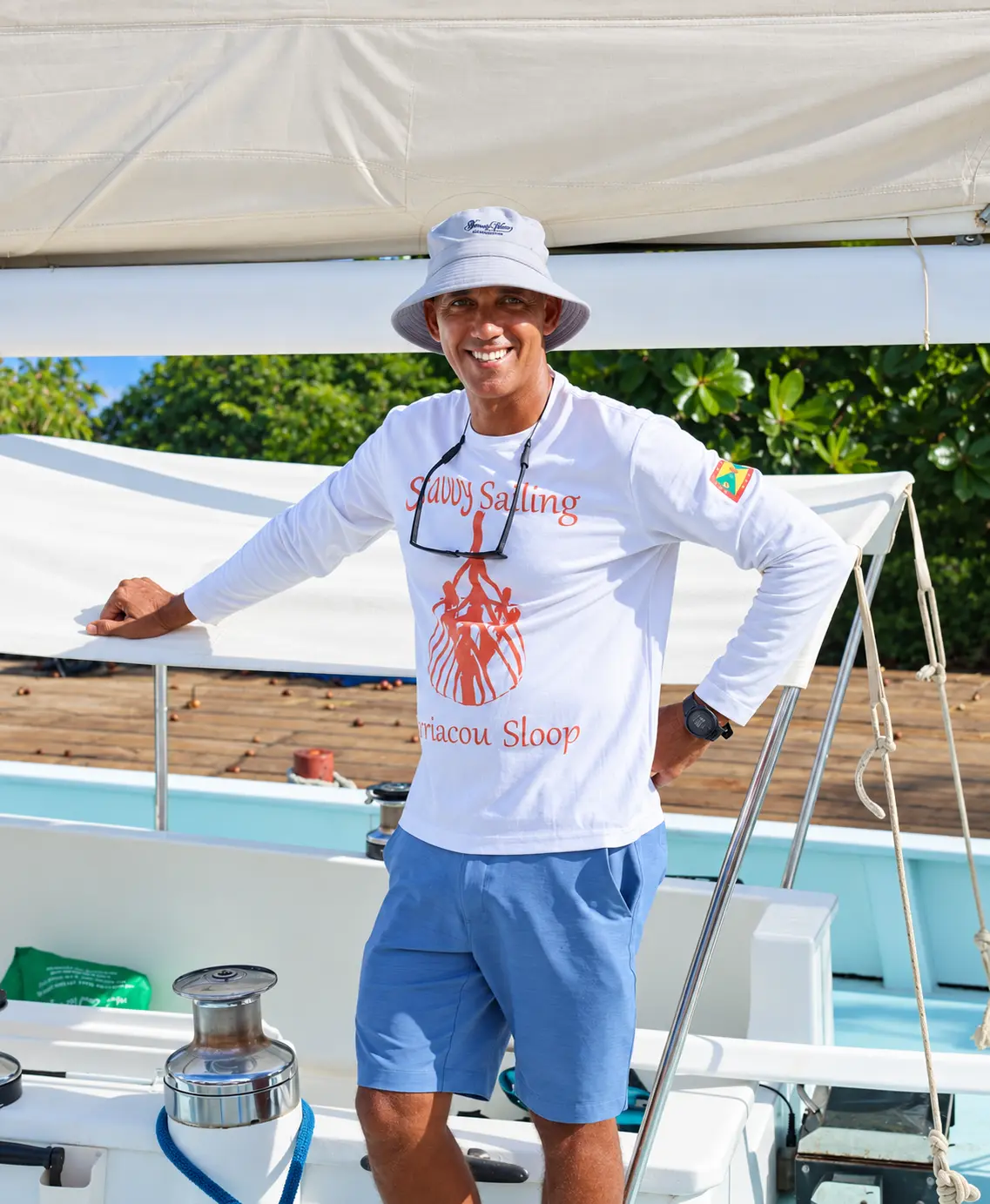 Danny Donelan, founder of Savvy Sailing Charters